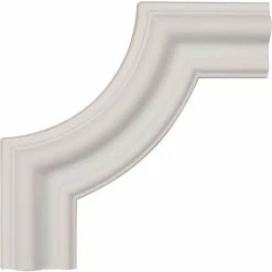 Ekena Seville Panel Moulding Corner PML06X06SE-2, 6"W x 6"H x 3/4"D