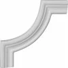 Ekena Stockport Panel Moulding Corner PML06X06ST, 6-5/8"W x 6-5/8"H -Cheap Moulding & Millwork Store EKE PML06X06ST