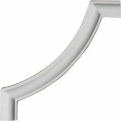 Ekena Traditional Panel Moulding Corner PML06X06TR, 6"W x 6"H x 3/8"D