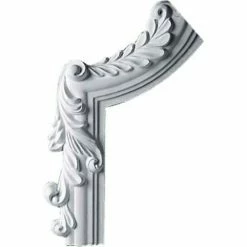 Ekena Hillsborough Panel Moulding Corner PML07X11HI-L, 7"W x 11"H x 3/4"D