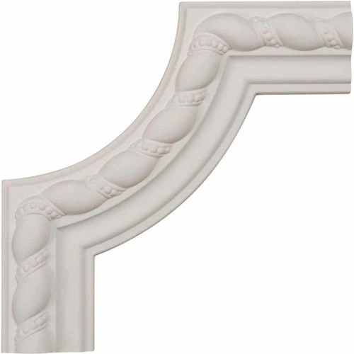 Ekena Devon Rope Panel Moulding Corner PML08X08DE, 8"W x 8"H x 7/8"D 3 Ekena Devon Rope Panel Moulding Corner PML08X08DE, 8"W x 8"H x 7/8"D