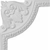 Ekena Nexus Acanthus Leaf Panel Moulding Corner PML08X08NE, 8-1/2"W x 8-1/2"H -Cheap Moulding & Millwork Store EKE PML08X08NE
