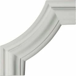 Ekena Pompeii Panel Moulding Corner PML08X08PO, 8"W x 8"H x 3/4"D
