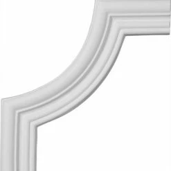 Ekena Swindon Panel Moulding Corner PML09X09SW, 7-3/4"W x 7-3/4"H