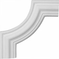 Ekena Pompeii Panel Moulding Corner PML10X10PM-2, 10-1/2"W x 10-1/2"H
