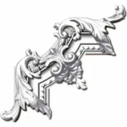 Ekena Chesterfield Panel Moulding Corner PML11X11CH, 11-3/4"W x 11-3/4"H x 1-3/8"D