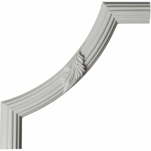 Ekena Reeded Acanthus Leaf Panel Moulding Corner PML12X12AC, 12"W x 12"H x 1-1/8"D 3 Ekena Reeded Acanthus Leaf Panel Moulding Corner PML12X12AC, 12"W x 12"H x 1-1/8"D