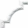 Ekena Milton Running Leaf Panel Moulding Corner PML12X12MI, 12-3/4"W x 12-3/4"H -Cheap Moulding & Millwork Store EKE PML12X12MI
