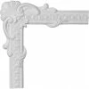 Ekena Caputo Egg & Dart Panel Moulding Corner PML19X19CA, 19-7/8"W x 19-7/8"H -Cheap Moulding & Millwork Store EKE PML19X19CA