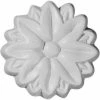 Ekena Hurley Rosette ROS02X02HU, 2-1/8"OD -Cheap Moulding & Millwork Store EKE ROS02X02HU