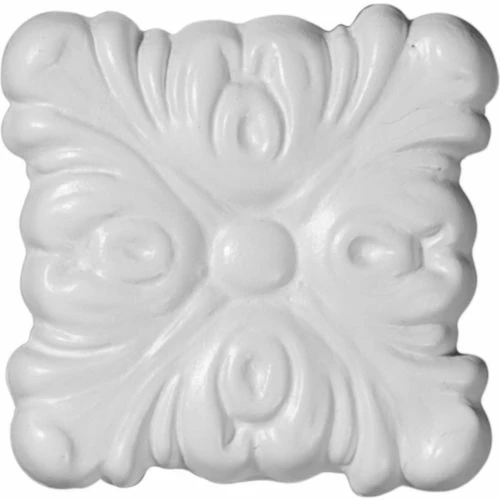 Ekena Holmdel Rosette ROS03X03HO, 3"W x 3"H 3 Ekena Holmdel Rosette ROS03X03HO, 3"W x 3"H