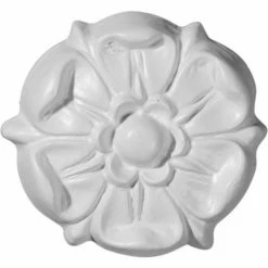 Ekena Southampton Rosette ROS04X03SO, 3-3/4"OD