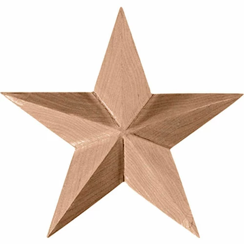 Ekena Galveston Star Rosette ROS04X04GLCH, 4-1/8"W x 4-1/8"H x 5/8"D 3 Ekena Galveston Star Rosette ROS04X04GLCH, 4-1/8"W x 4-1/8"H x 5/8"D