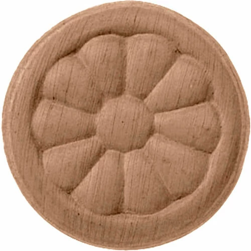 Ekena Reese Rosette ROS04X04RECH, 4-1/4"W x 4-1/4"H x 5/8"D 3 Ekena Reese Rosette ROS04X04RECH, 4-1/4"W x 4-1/4"H x 5/8"D