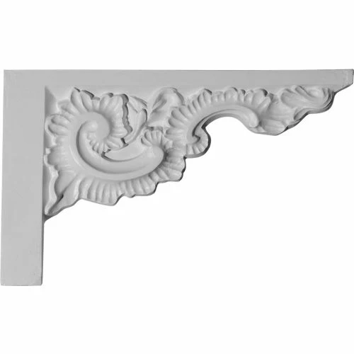 Ekena Ashford Stair Bracket SB12X07MO-R, 12"W x 7-7/8"H x 7/8"D 3 Ekena Ashford Stair Bracket SB12X07MO-R, 12"W x 7-7/8"H x 7/8"D