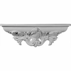 Ekena Hillsborough Decorative Shelf SH20X06X04HI, 20"W x 4"D x 6-3/4"H